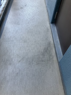 新宿区神楽坂のマンション定期清掃　エンボス床清掃サムネイル